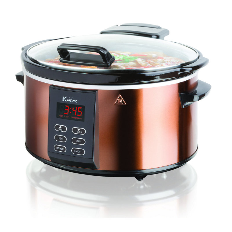 Euro Cuisine 6 Qt. Digital Slow Cooker & Reviews Wayfair